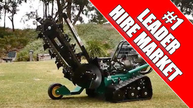 Red Roo Heavy Duty HT1624 Mini Track Trencher 